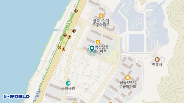 북구방문요양센터 위치 지도