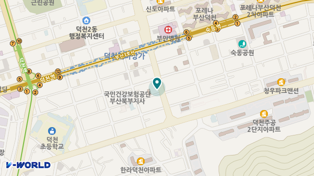 효드림재가노인복지센터 위치 지도