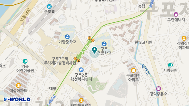 사랑노인재가복지센터 위치 지도