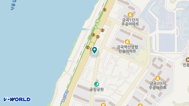 금곡재가센터 위치 지도