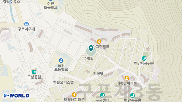 한마음재가노인복지센터 위치 지도