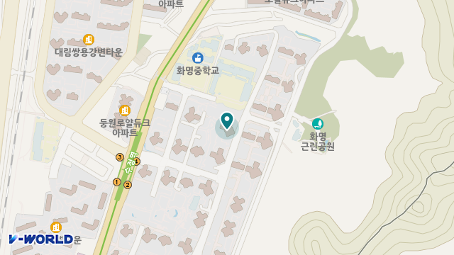 한우리재가복지센터 위치 지도