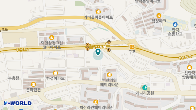(주)긴인생복지센터 위치 지도