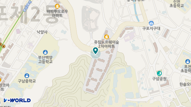 (주)구포재활주간보호센터 위치 지도