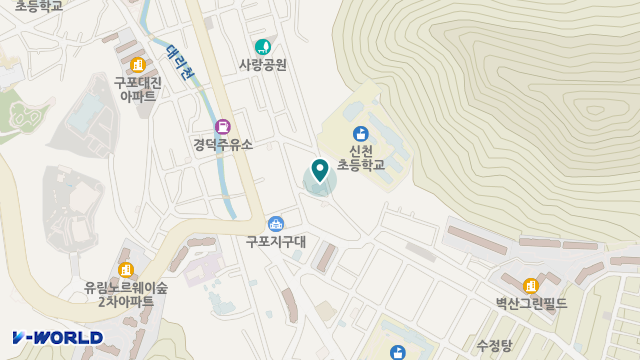 백세재활주간보호센터 위치 지도