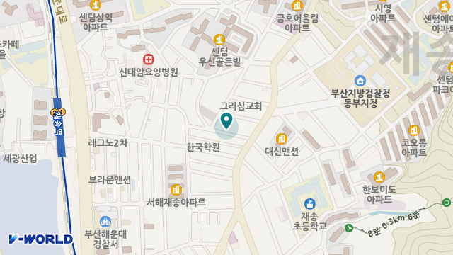 라파재가요양센터 위치 지도
