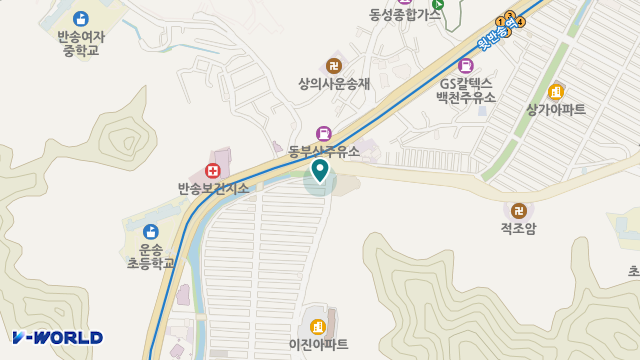나눔의료기 위치 지도