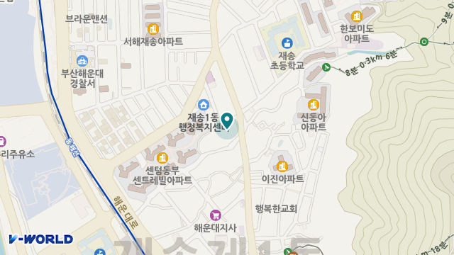 하나재가복지센터 위치 지도