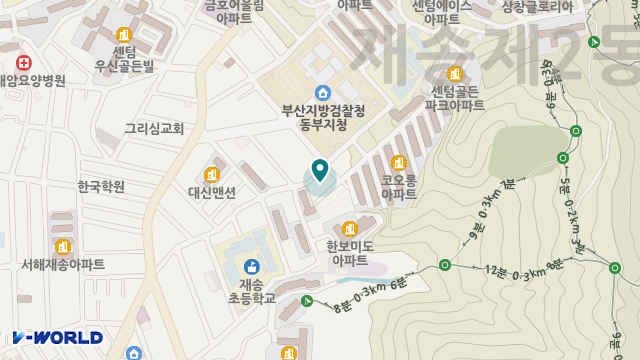 다솔재가복지센터 위치 지도