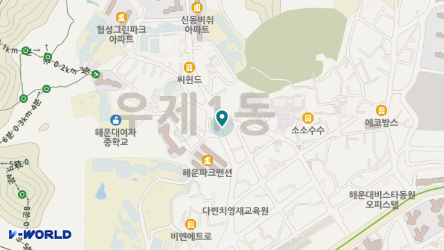 한마음재가복지센터 위치 지도