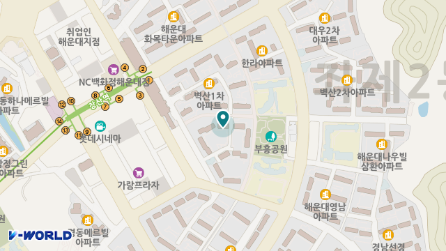 가안 재가요양센터 위치 지도