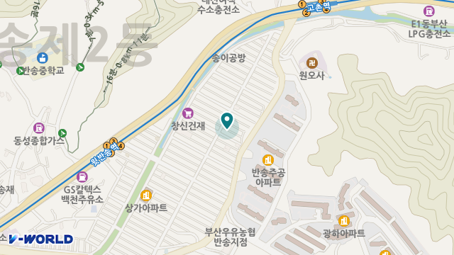 고은재가복지센터 위치 지도