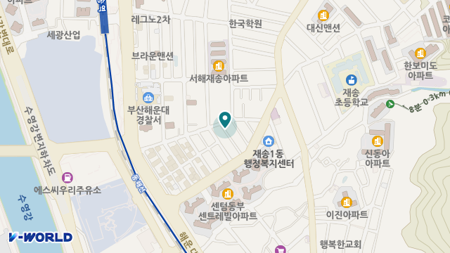(주)나눔실버데이케어 위치 지도
