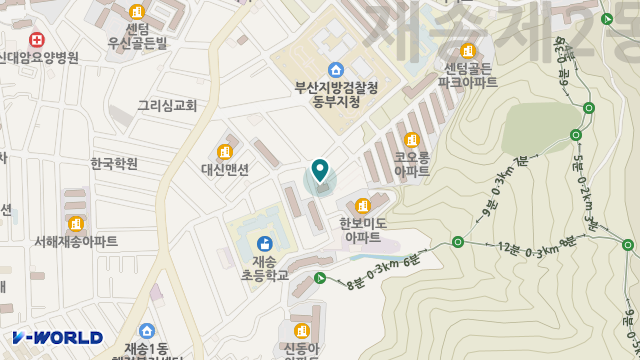 다정 재가복지센터 위치 지도