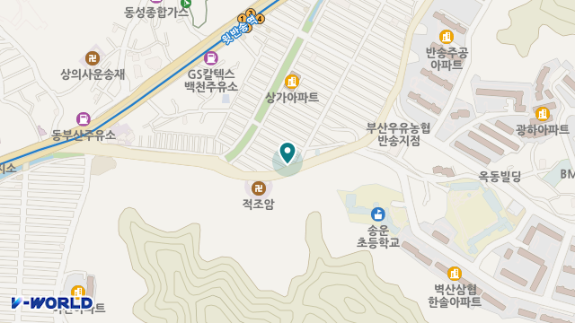 주.사랑과평화복지센터 위치 지도