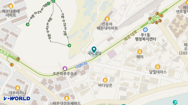 (주)한마음 노인복지센터 위치 지도