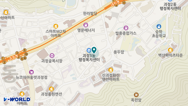 선행노인재가복지센터 위치 지도