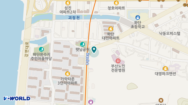 효사랑재가노인복지센터 위치 지도