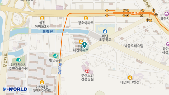 나눔은혜재가노인복지센터 위치 지도