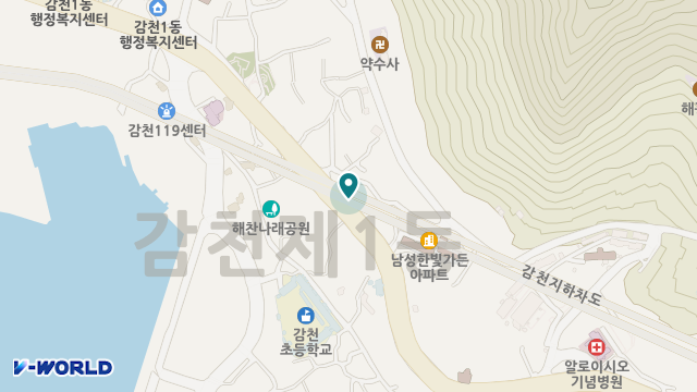 큰사랑재가복지센터 위치 지도