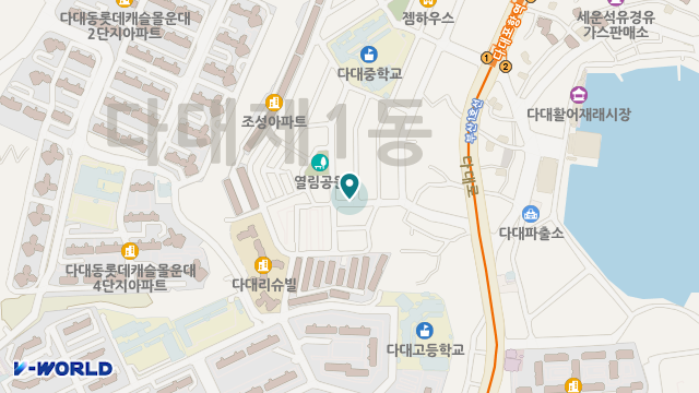 희망재가복지센터 위치 지도