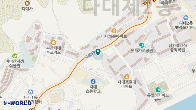 새한가가호호 노인주간보호센터 위치 지도