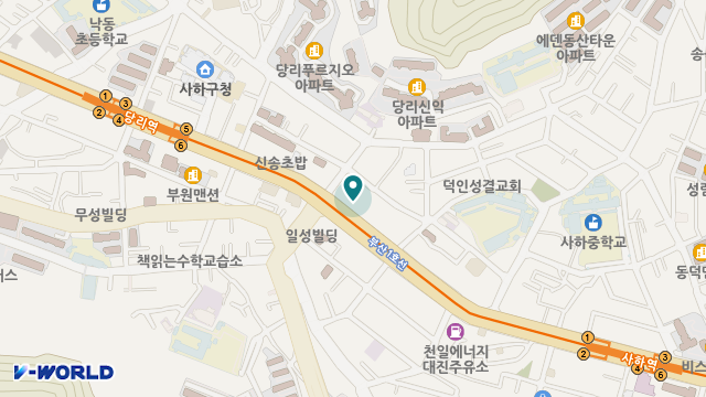 새론재가복지센터 위치 지도