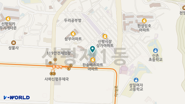 가족사랑복지센터 위치 지도