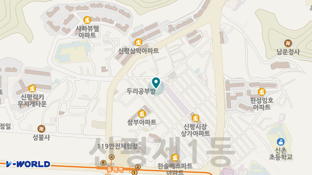 (주)부산 사회서비스 복지센터 위치 지도