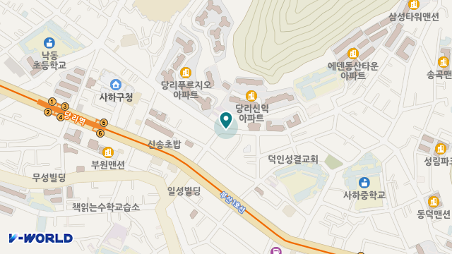 성림재가 노인복지센타 위치 지도