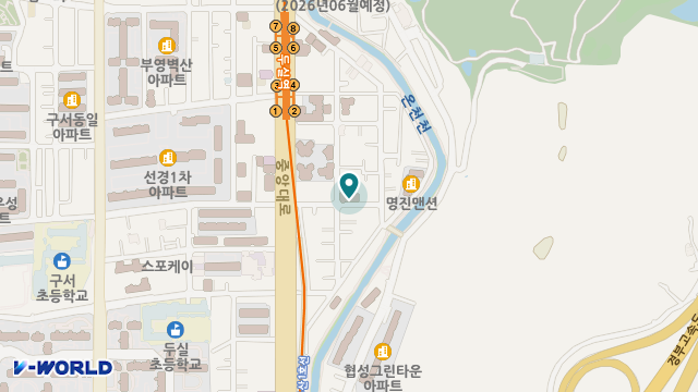 어르신이 행복한 세상 위치 지도