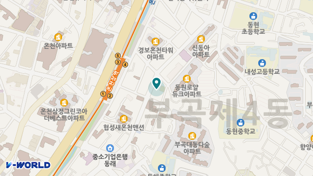 돌봄노인재가센터 위치 지도