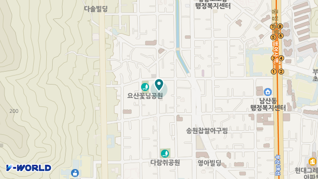 다솜노인복지센터 위치 지도