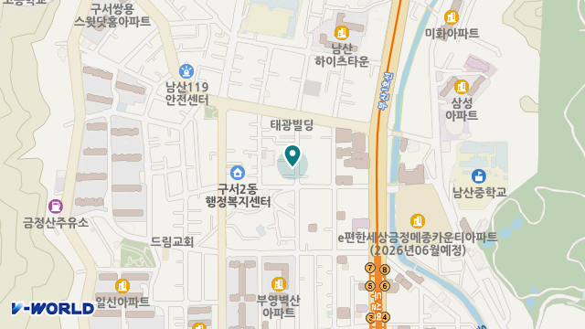 좋은돌봄재가노인복지센터 위치 지도