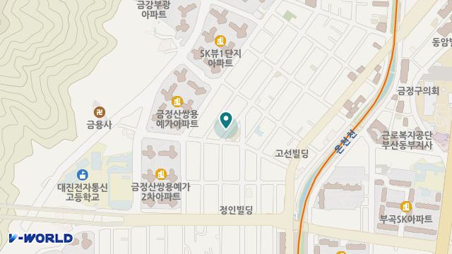 희망재가복지센터 위치 지도