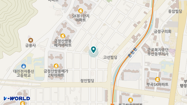 (주)금정재활주간보호 위치 지도