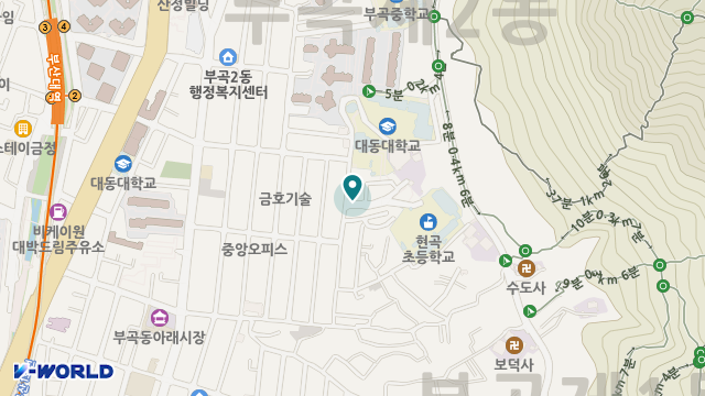 효성재가노인복지센터 위치 지도
