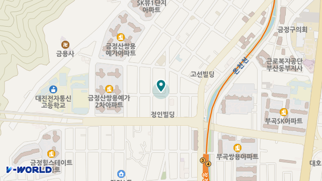 미소드림 재가방문요양센터 위치 지도