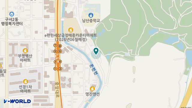 꽃잎주간보호센터 위치 지도