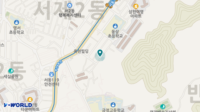 늘돌봄재가복지센터 위치 지도