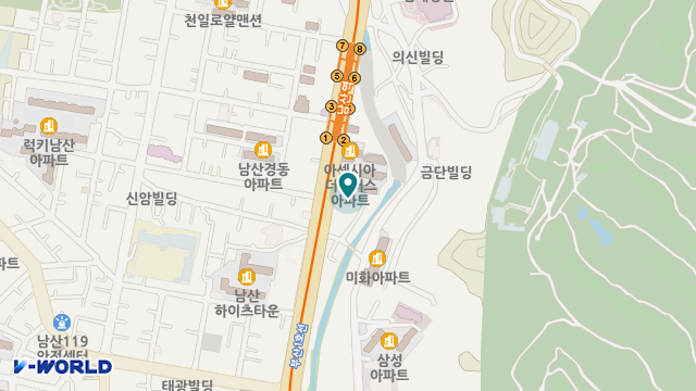 금정노향주간보호센터 위치 지도