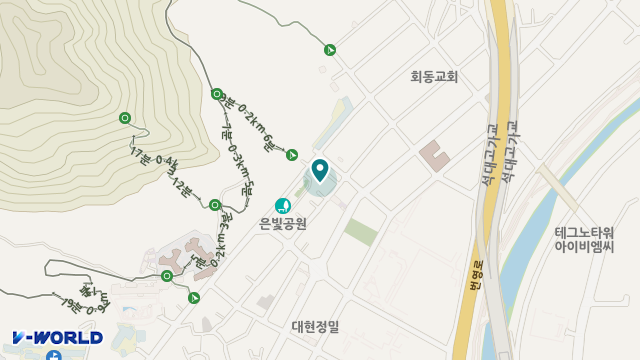 (주)우림노인복지지원센터 위치 지도