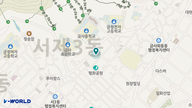 효노인재가센터 위치 지도
