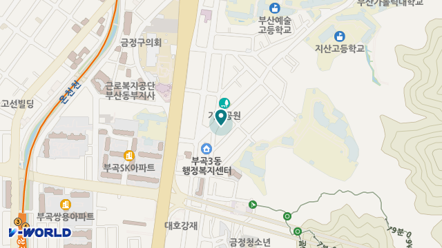 금정의료기 위치 지도