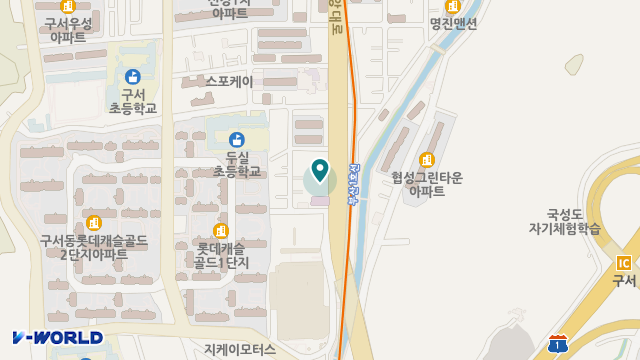 금정데이케어센터 위치 지도