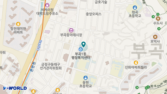 노인사랑재가복지센터 위치 지도