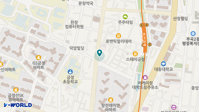 온재가복지센터 위치 지도