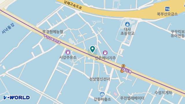 숨빛재가노인요양센터 위치 지도