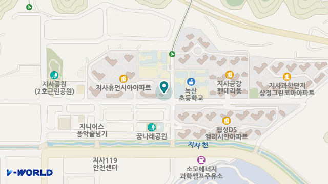 행복나눔재가복지센터(주) 위치 지도