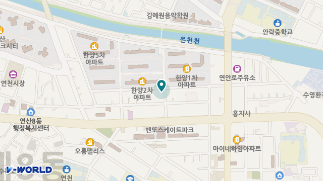어르신이 행복한 세상 위치 지도